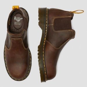 Men's Size 13 Dr. Martens Steel Toe Safety Boots
